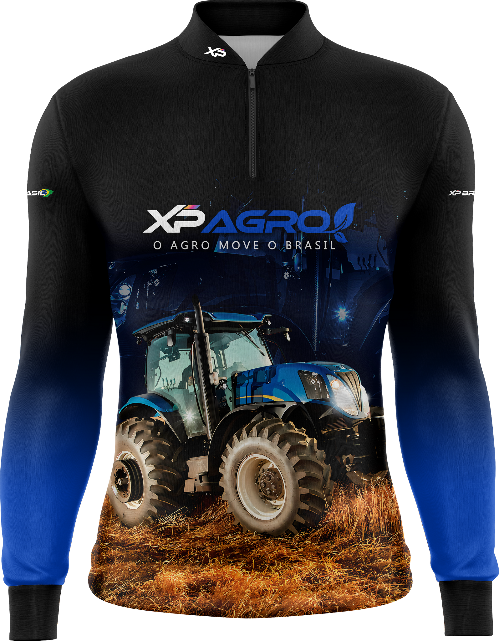 Camiseta Feminina Manga Longa XP BRASIL - AGRO 002