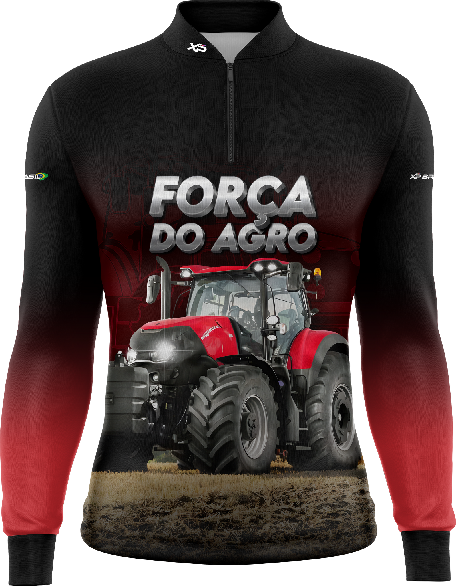 Camiseta Feminina Manga Longa XP BRASIL - AGRO 003