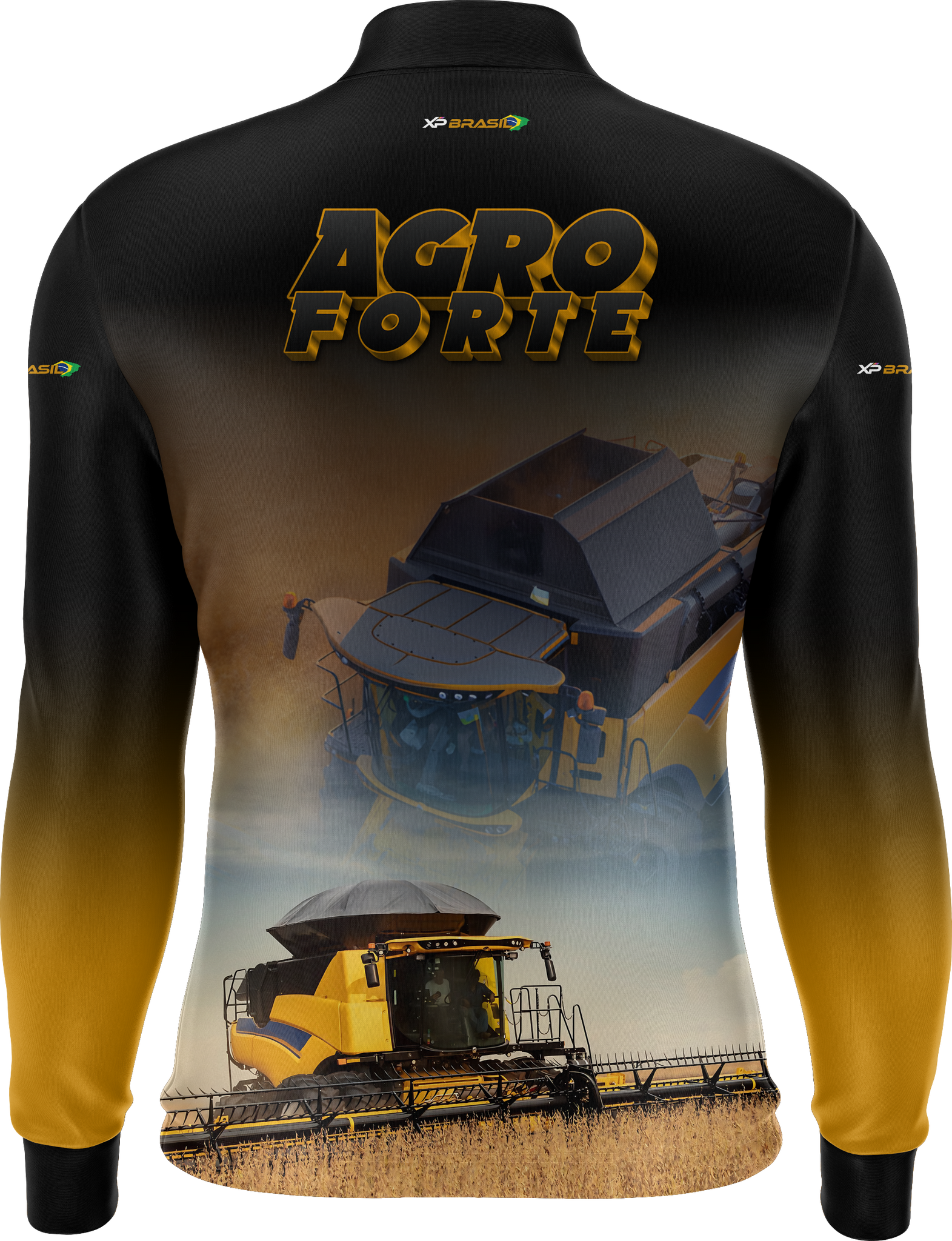 Camiseta Masculina Manga Longa XP BRASIL - AGRO 008