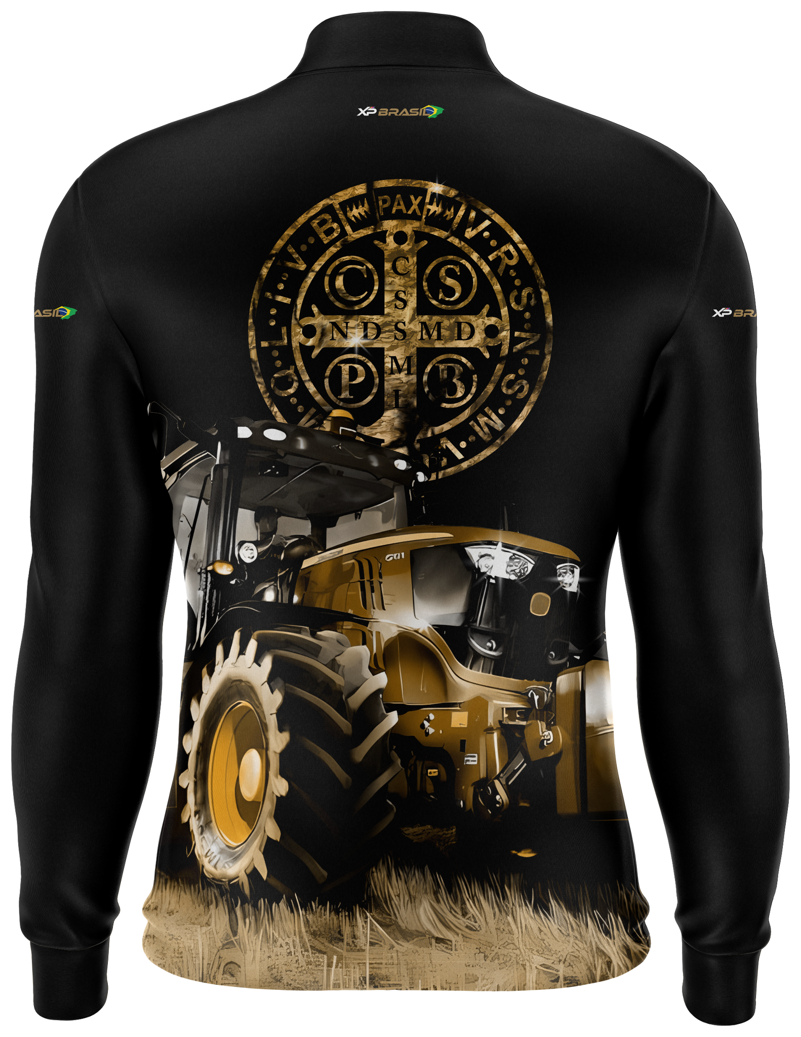 Camiseta Masculina Manga Longa XP BRASIL - AGRO 004
