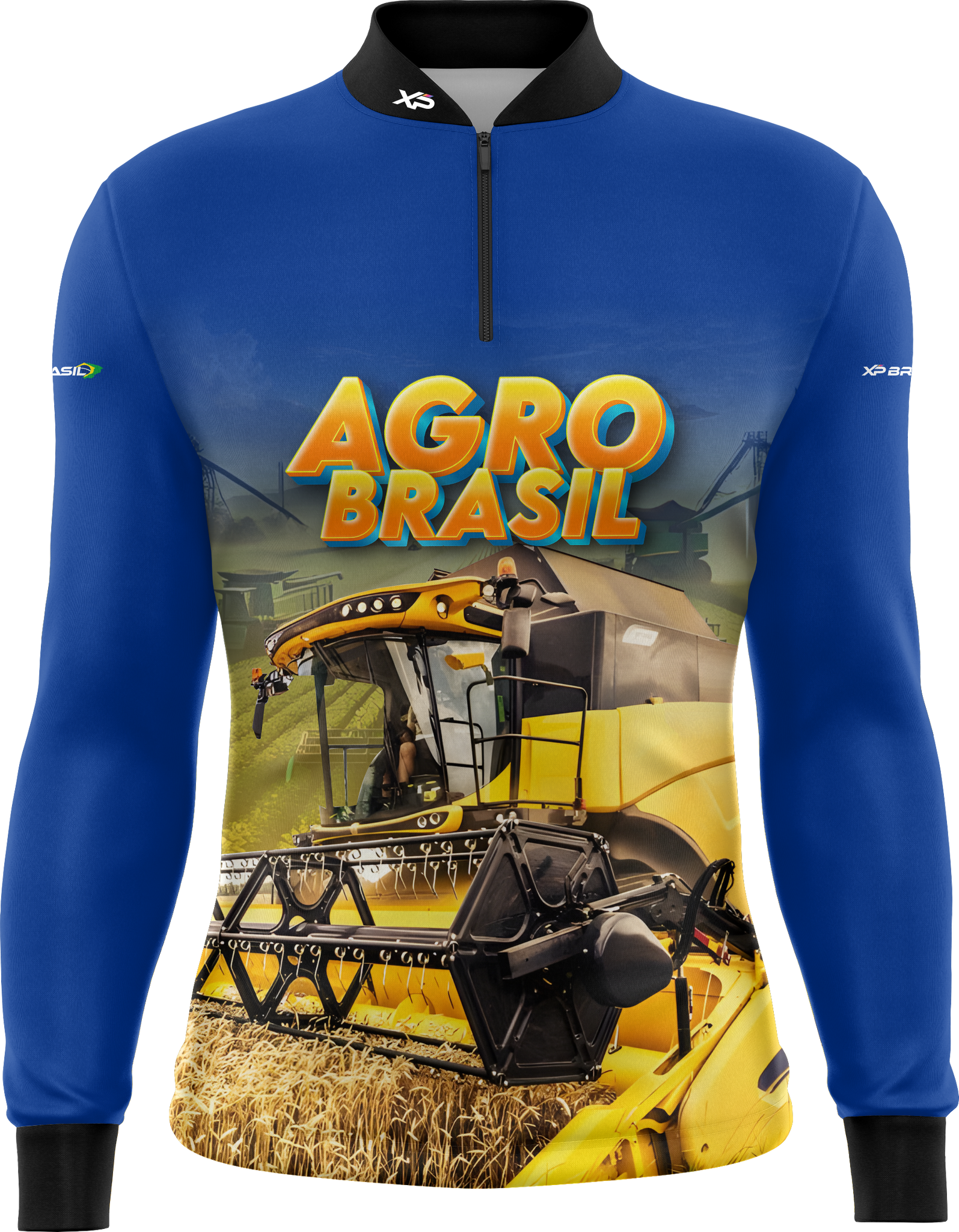 Camisa Agro Feminina XP Brasil Agro Brasil com Proteção UV50+