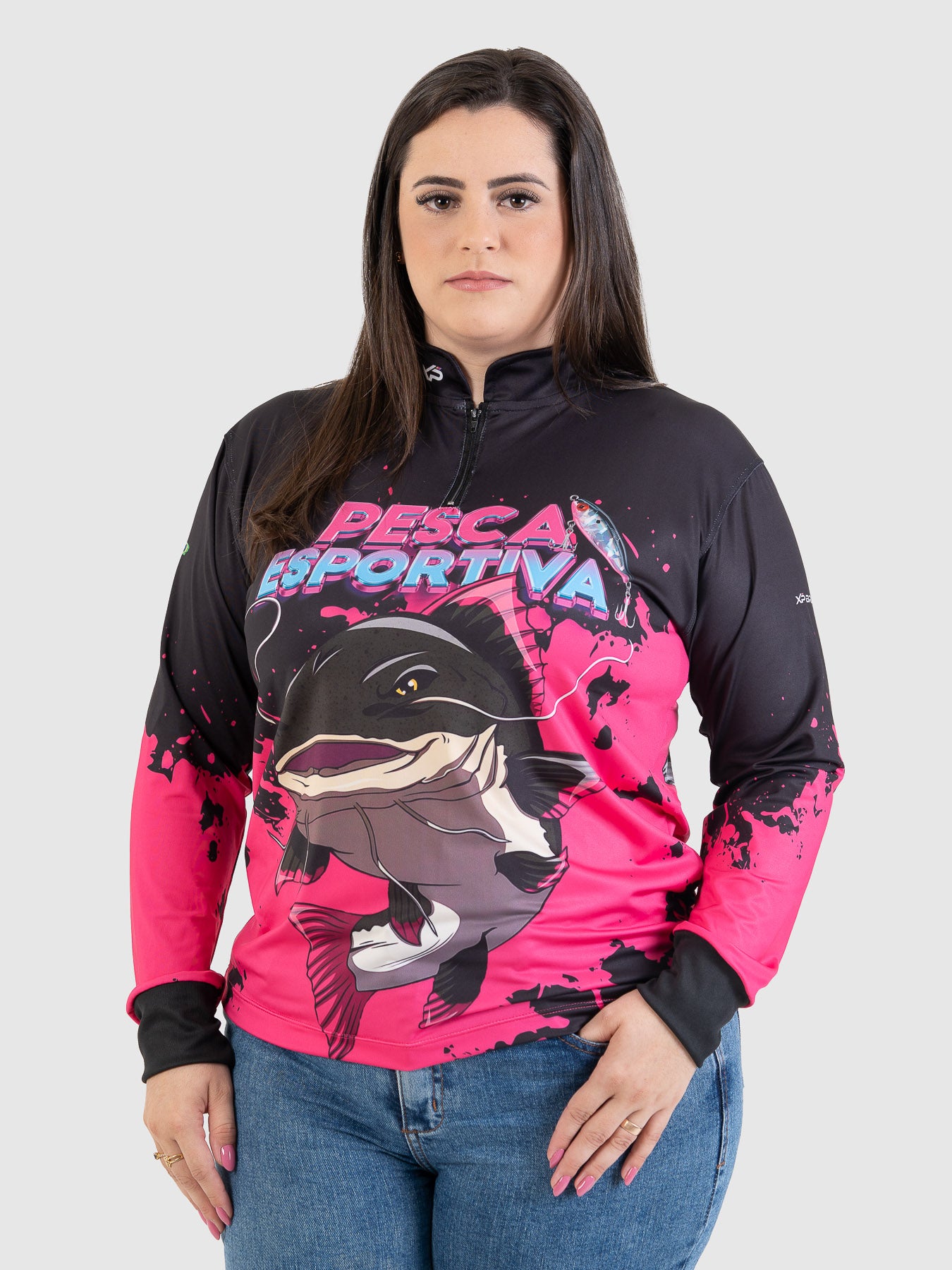 Camiseta Feminina Manga Longa XP BRASIL - FEM 004