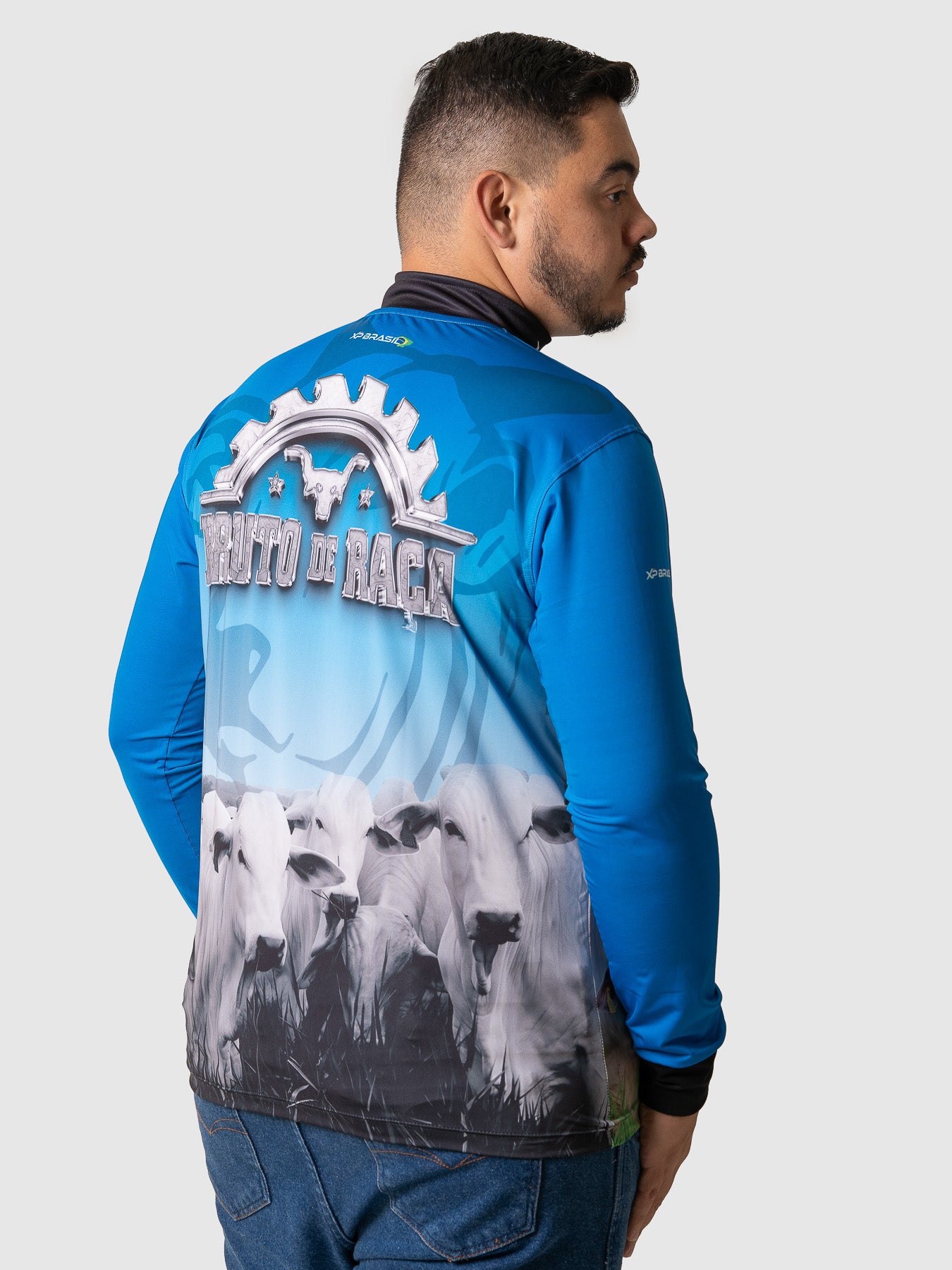 Camiseta Masculina Manga Longa XP BRASIL - AGRO 012