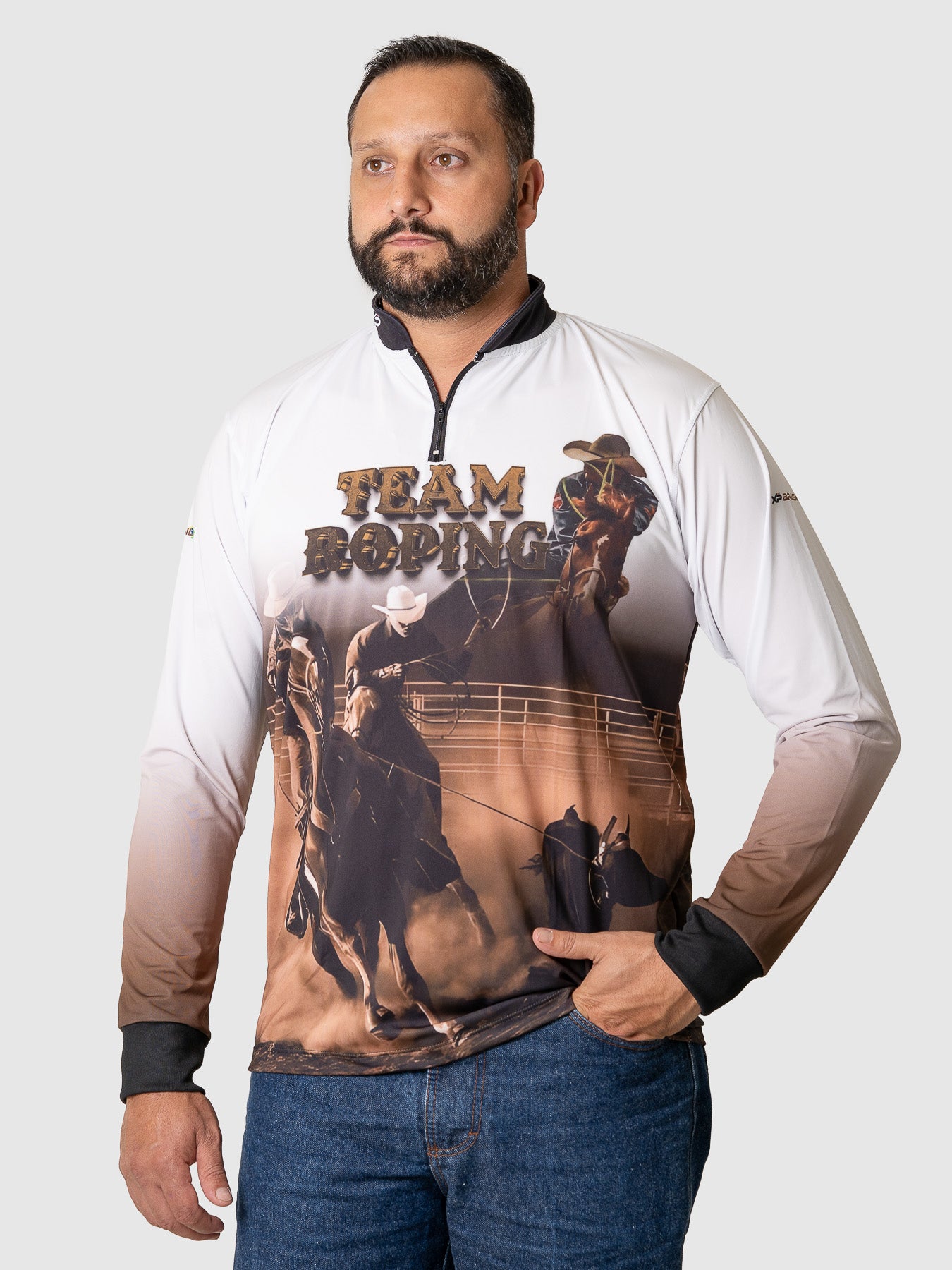 Camiseta Masculina Manga Longa XP BRASIL - AGRO 013