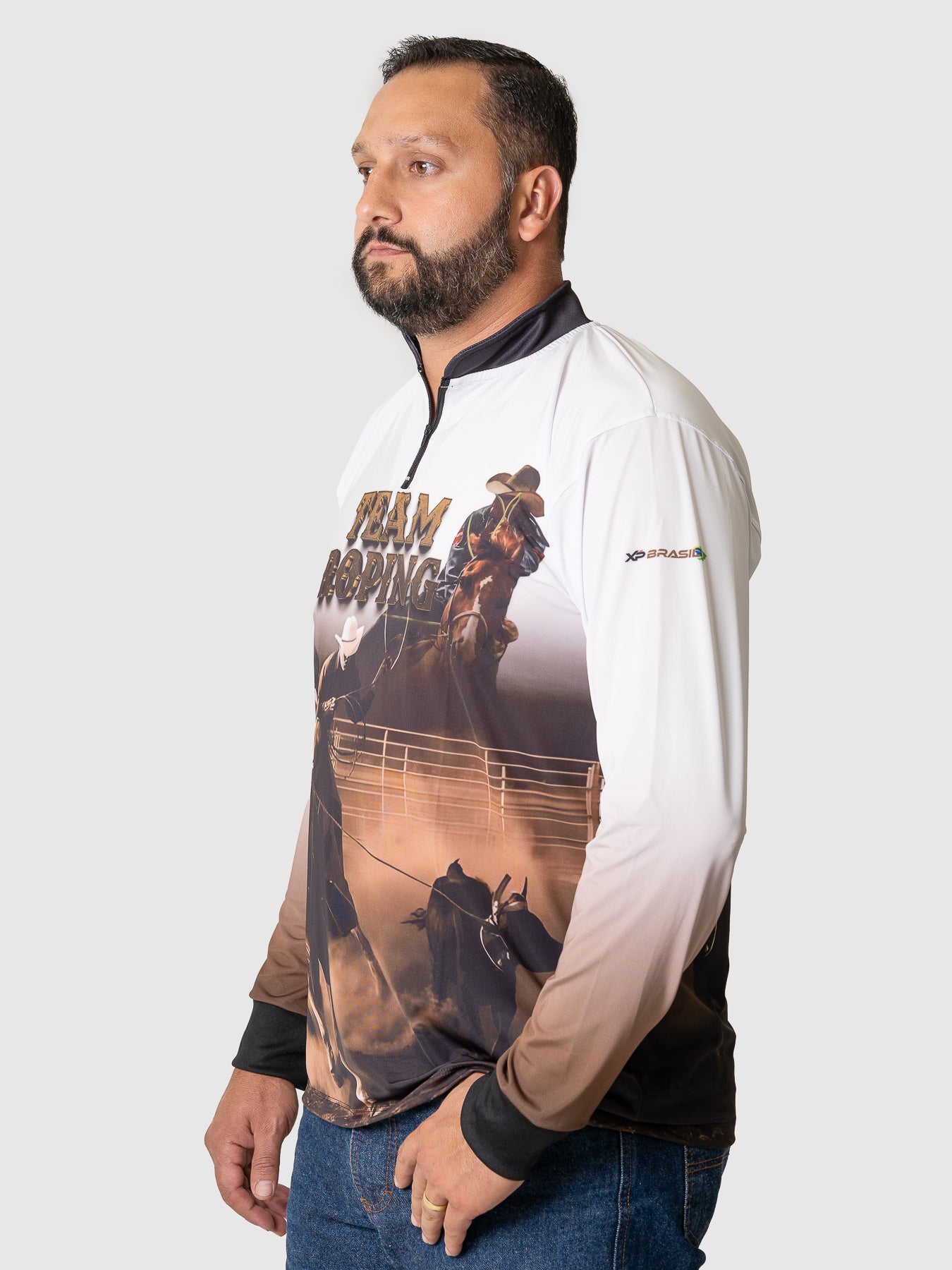 Camiseta Masculina Manga Longa XP BRASIL - AGRO 013