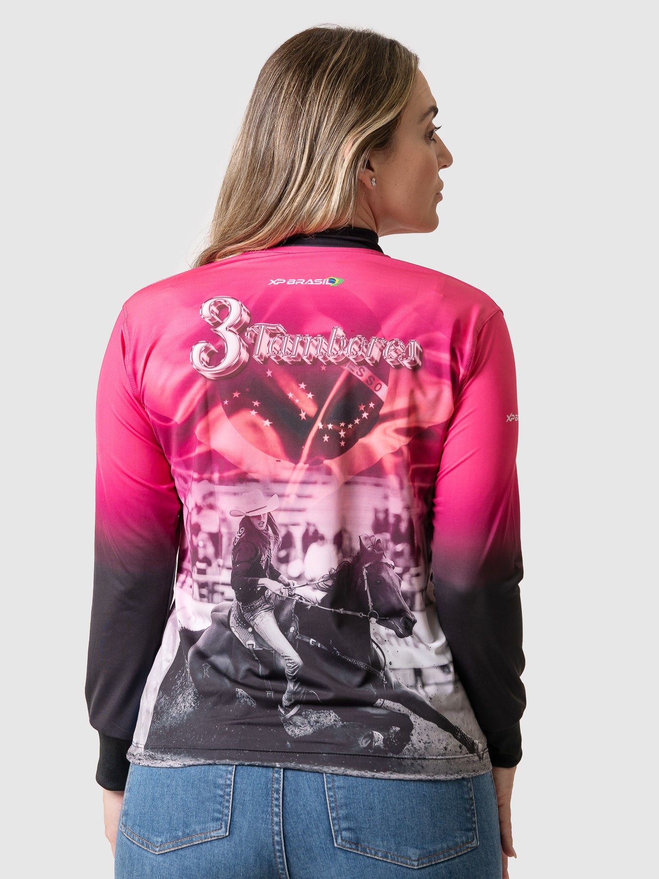 Camiseta Feminina Manga Longa XP BRASIL - FEM 001