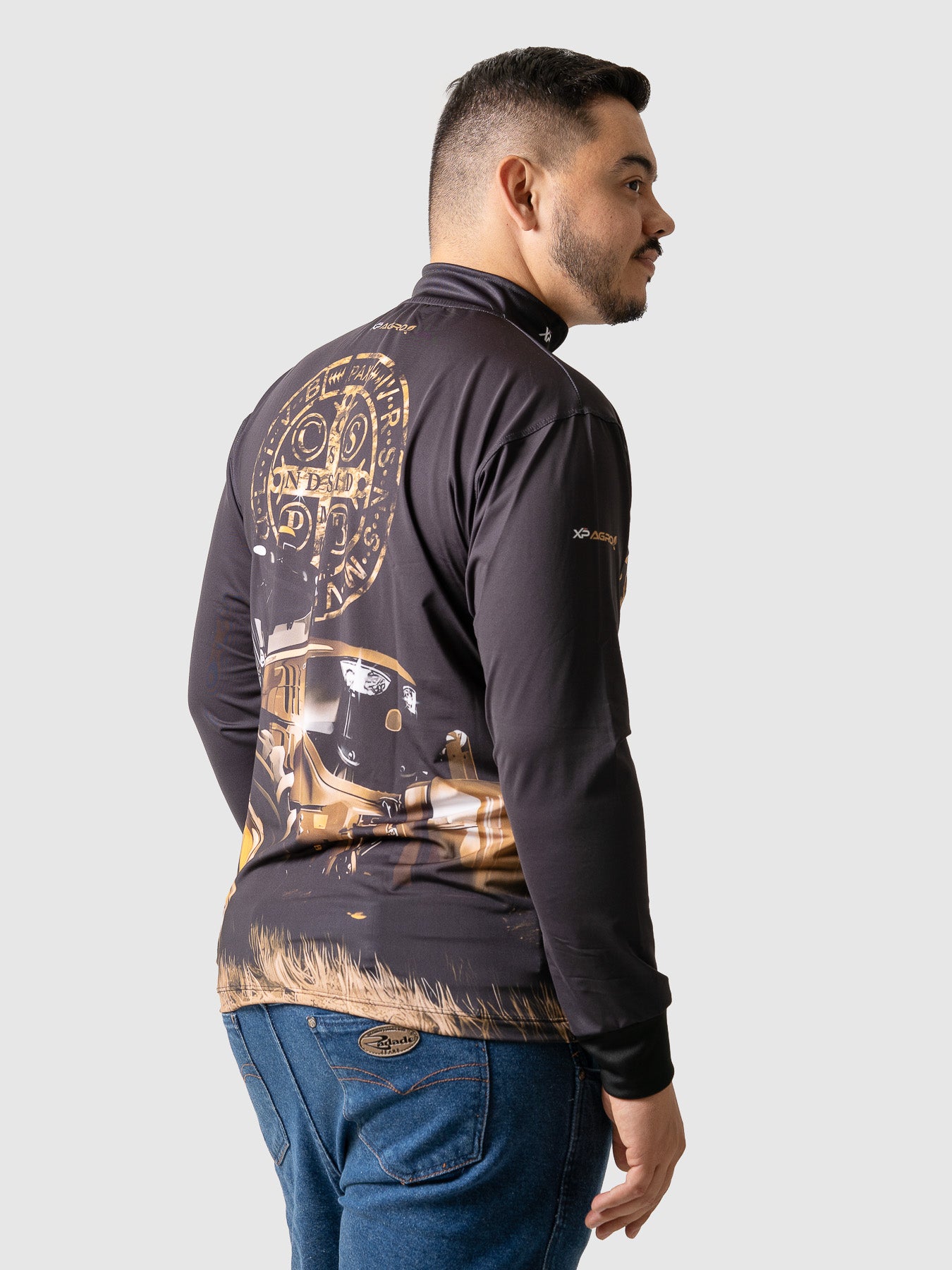 Camiseta Masculina Manga Longa XP BRASIL - AGRO 004