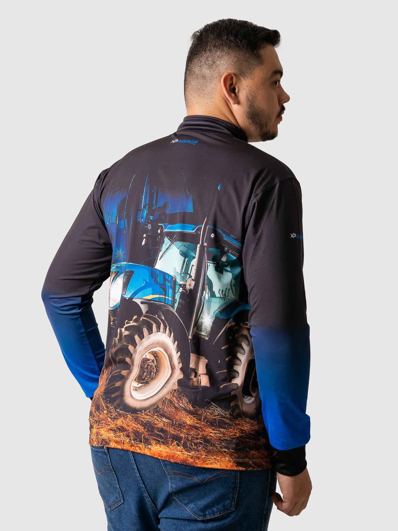 Camiseta Masculina Manga Longa XP BRASIL - AGRO 002