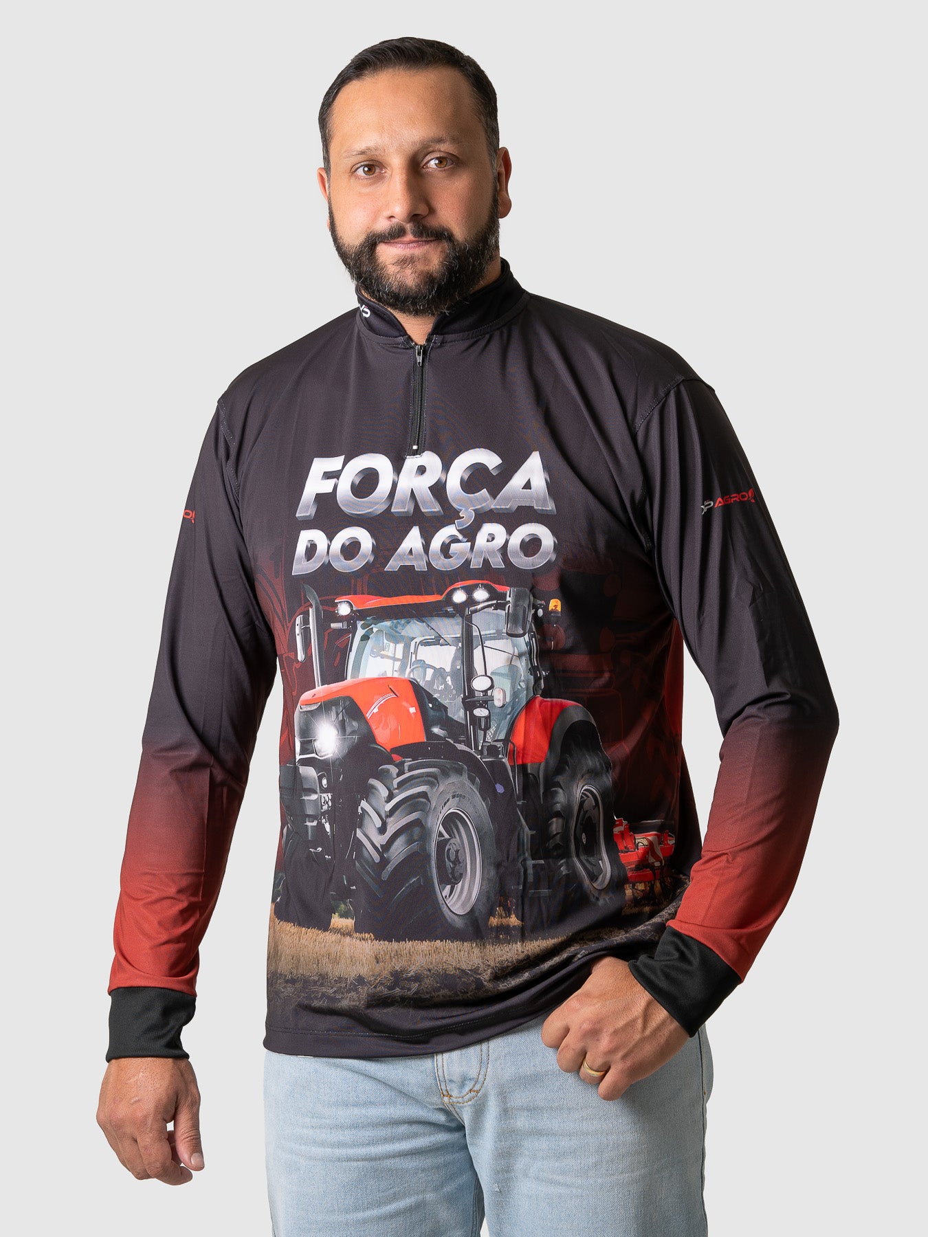 Camiseta Masculina Manga Longa XP BRASIL - AGRO 003