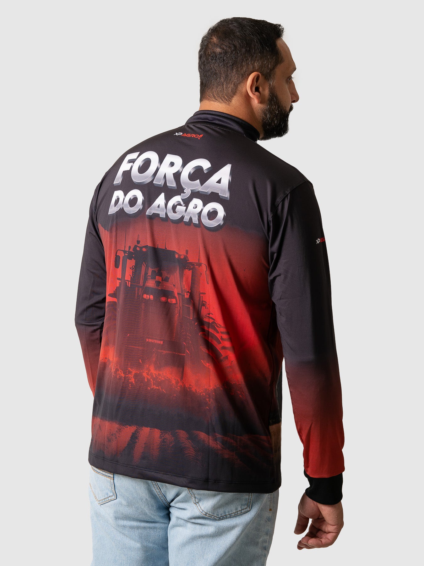 Camiseta Masculina Manga Longa XP BRASIL - AGRO 003
