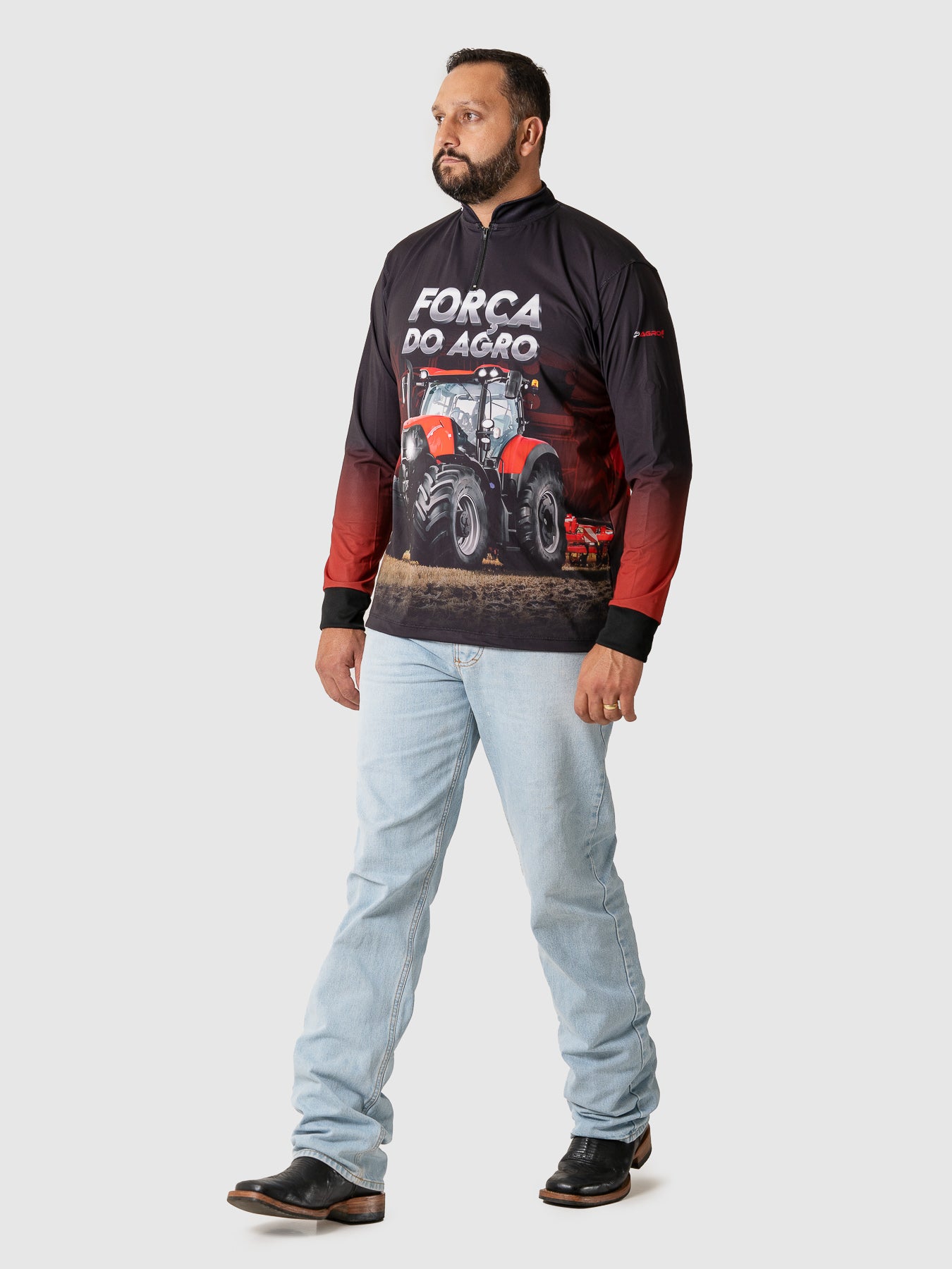 Camiseta Masculina Manga Longa XP BRASIL - AGRO 003