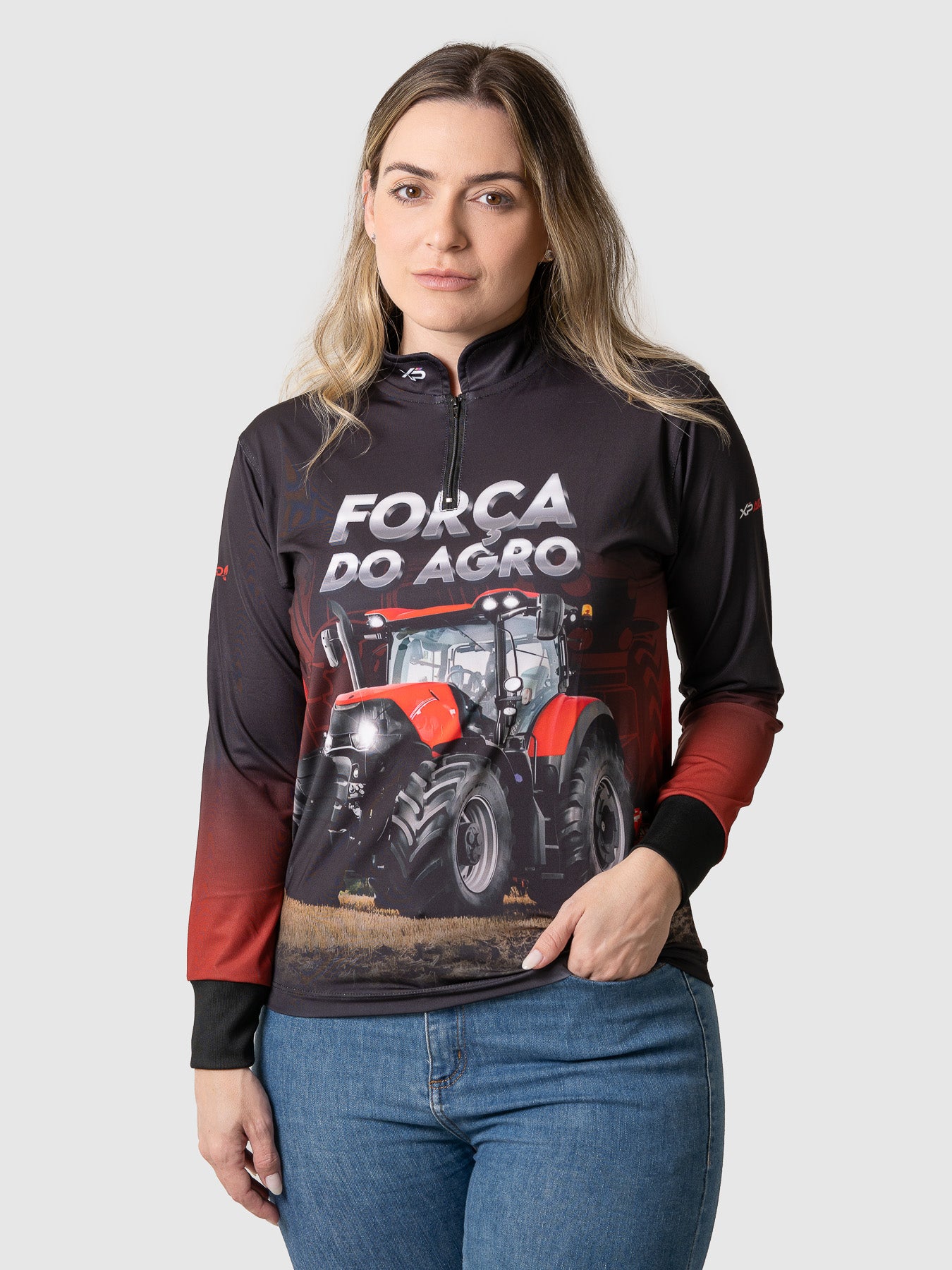Camiseta Feminina Manga Longa XP BRASIL - AGRO 003