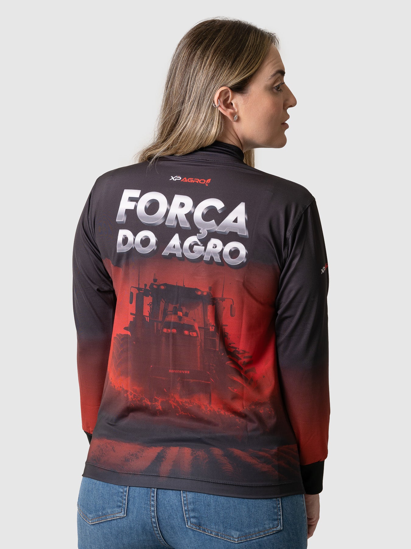 Camiseta Feminina Manga Longa XP BRASIL - AGRO 003