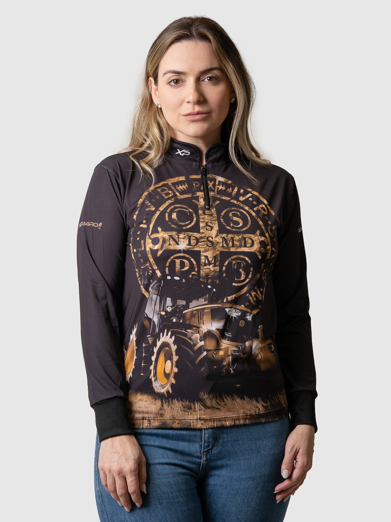 Camiseta Feminina Manga Longa XP BRASIL - AGRO 004