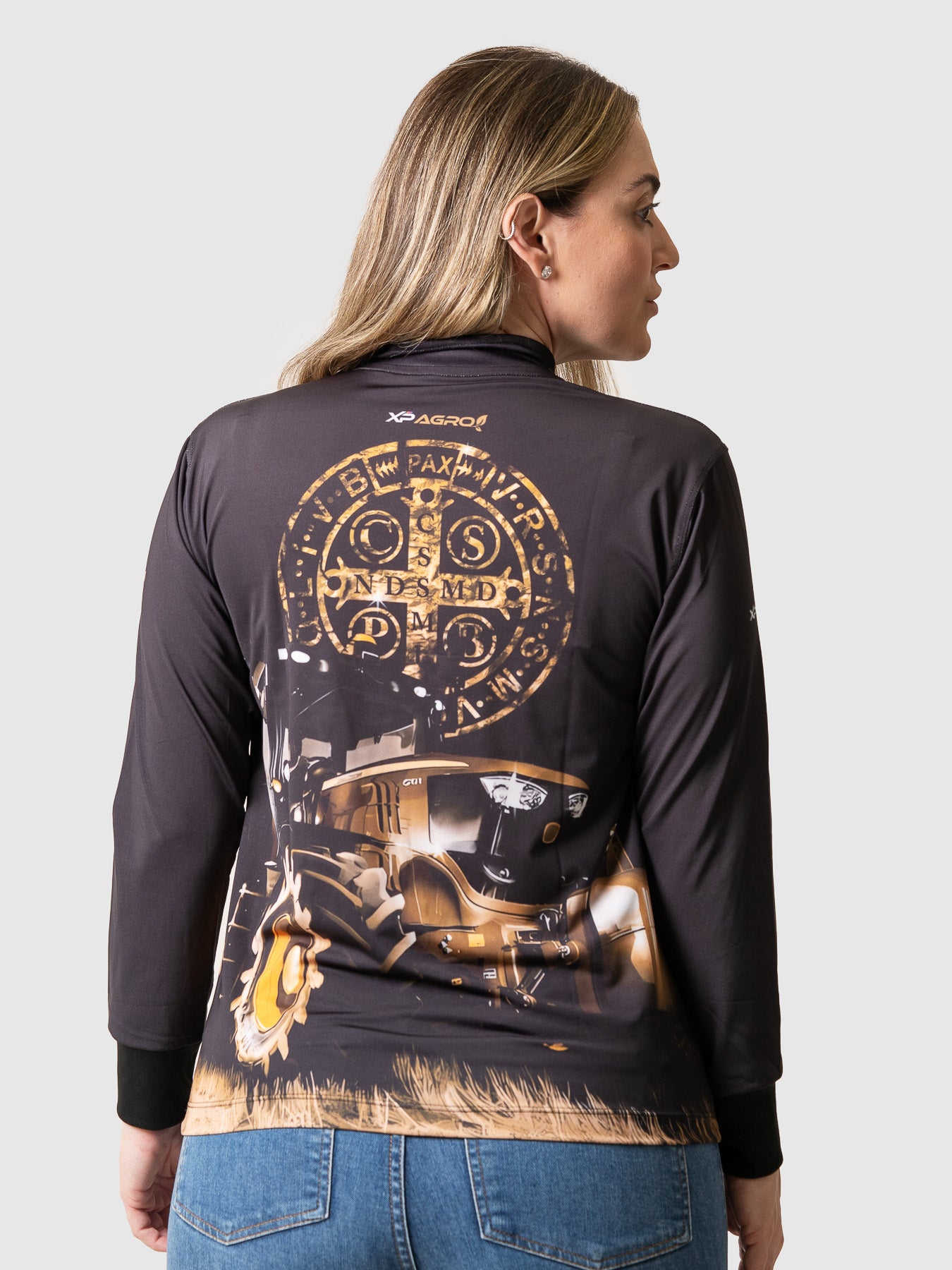 Camiseta Feminina Manga Longa XP BRASIL - AGRO 004