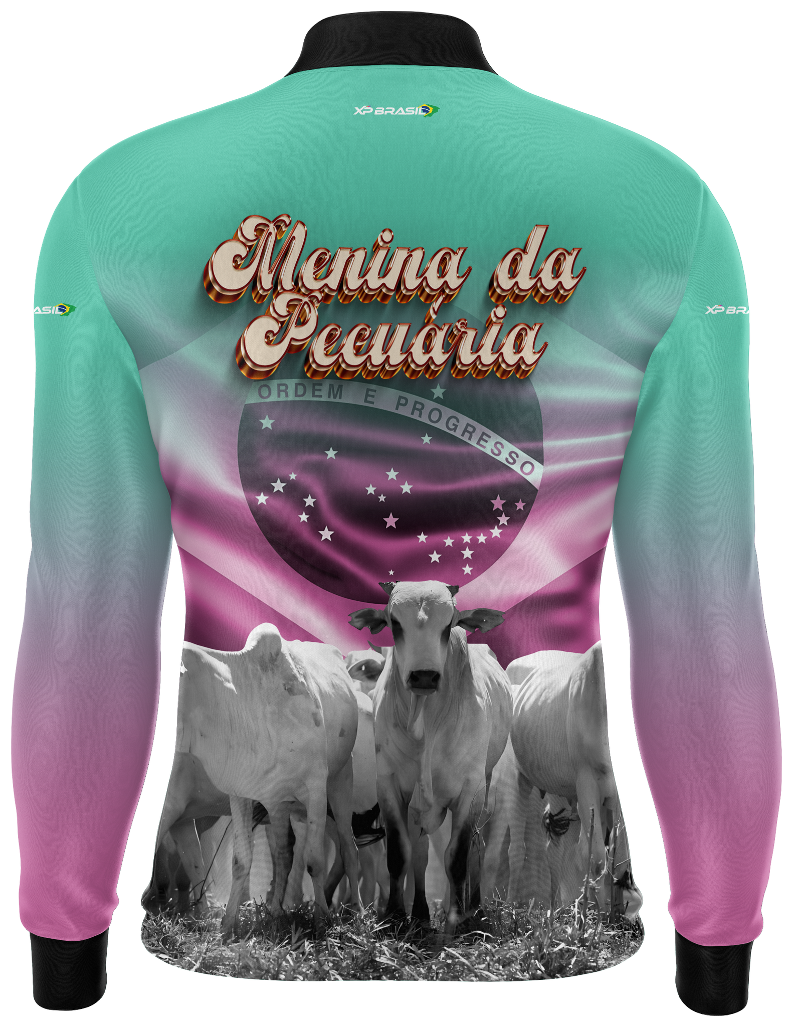 Camisa Agro Feminina | Menina da Pecuária com Proteção UV50+