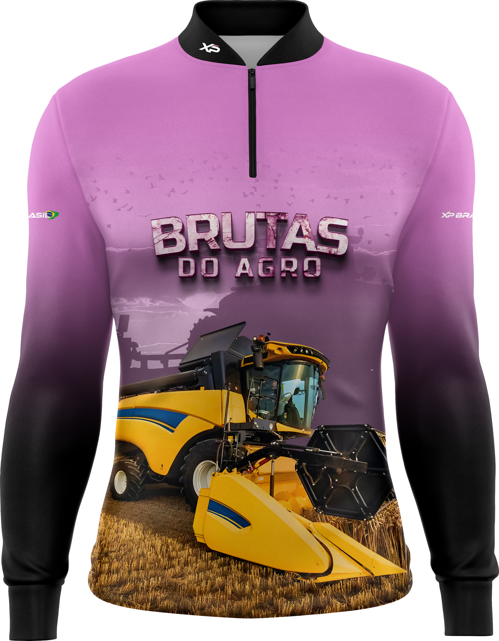 Camiseta Feminina Manga Longa XP BRASIL - FEM 003