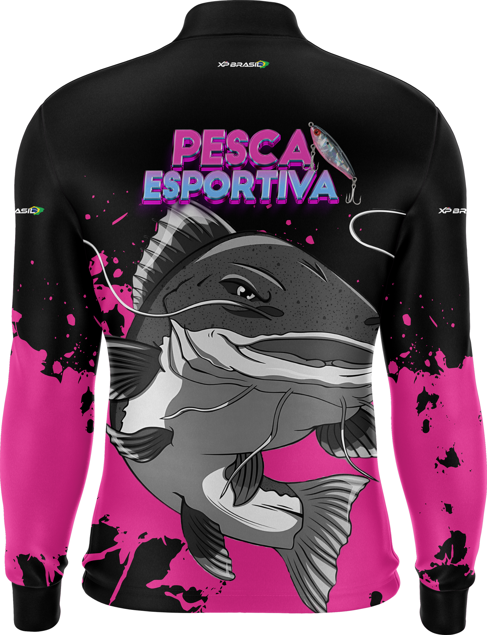 Camiseta Feminina Manga Longa XP BRASIL - FEM 004