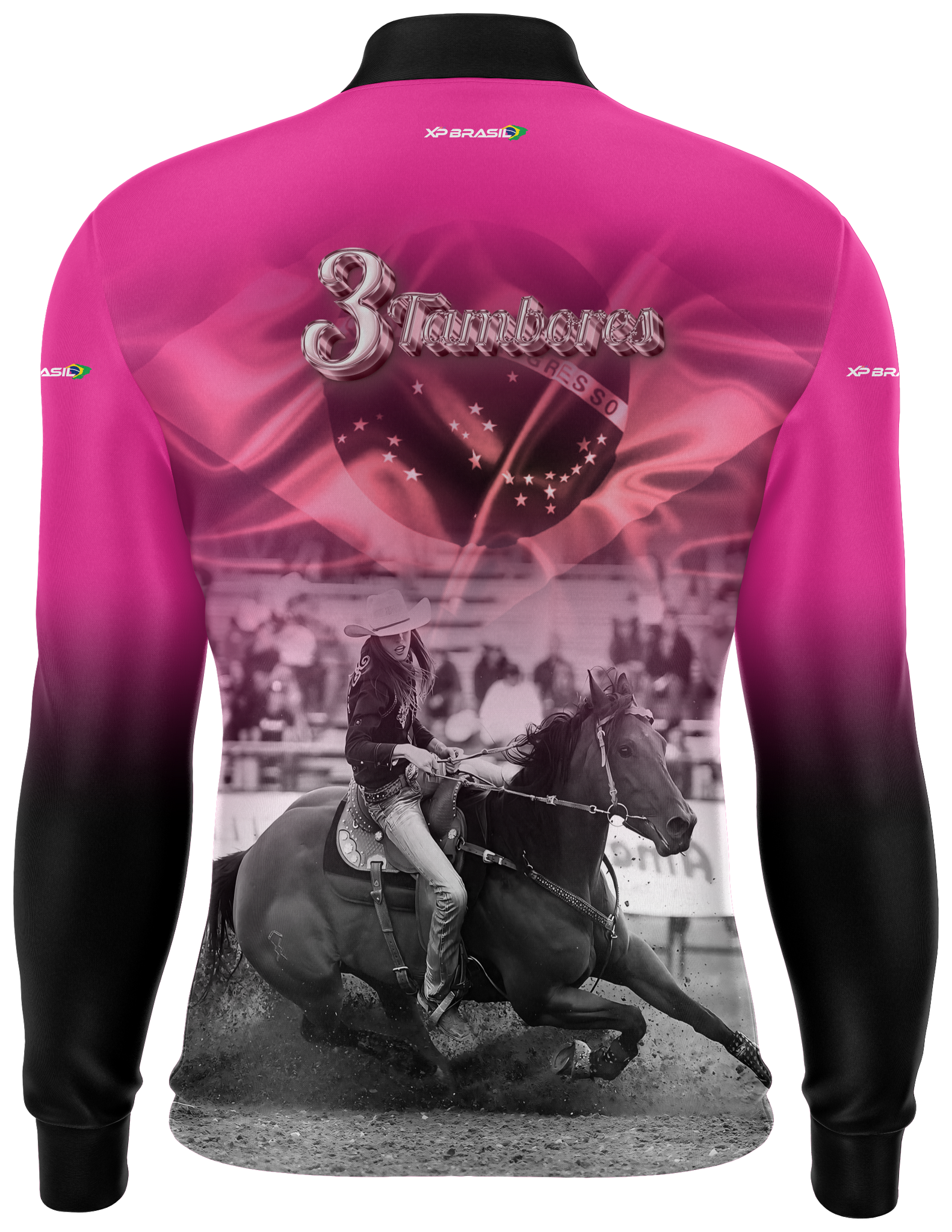 Camiseta Feminina Manga Longa XP BRASIL - FEM 001
