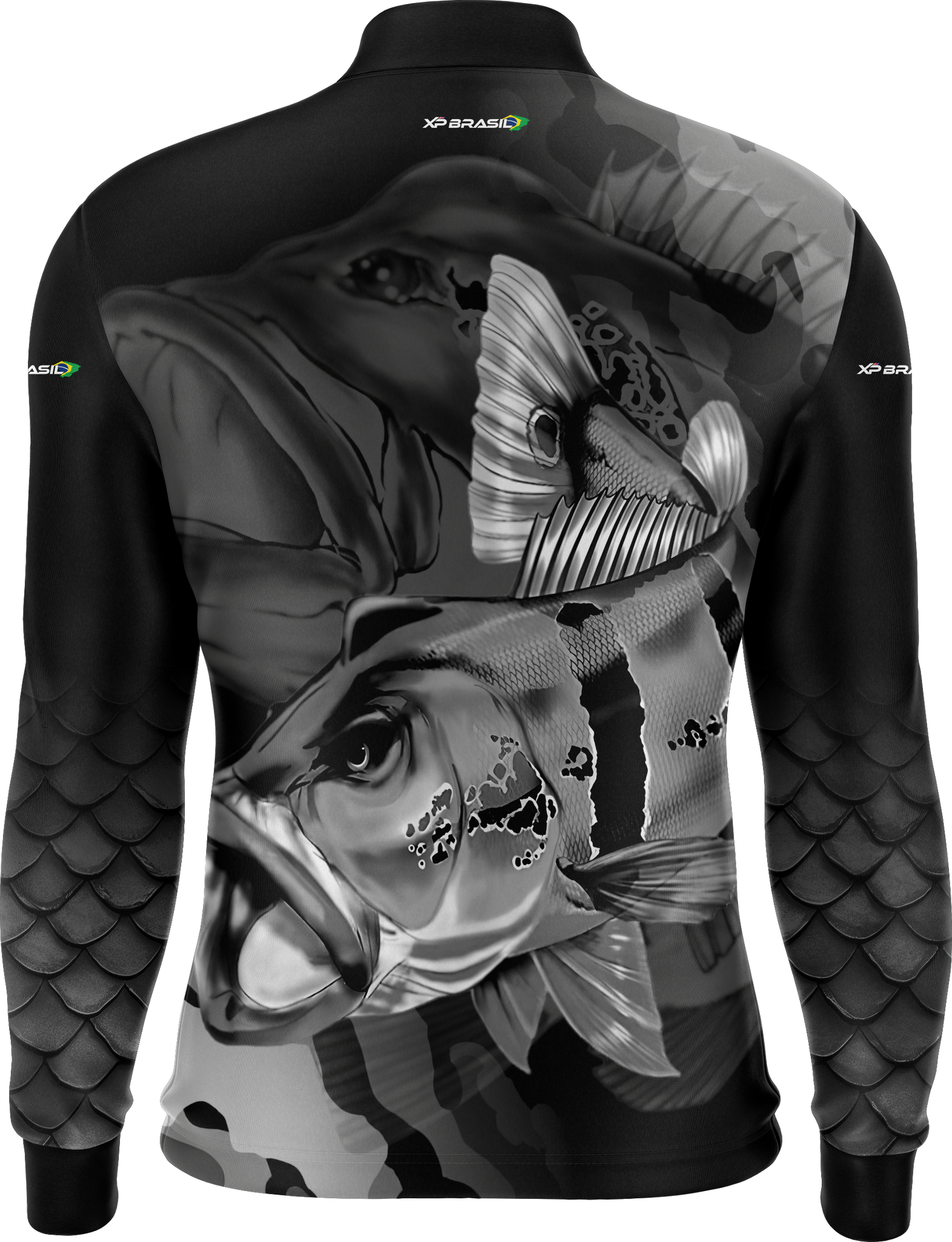 Camiseta Masculina Manga Longa XP BRASIL - PESCA 001