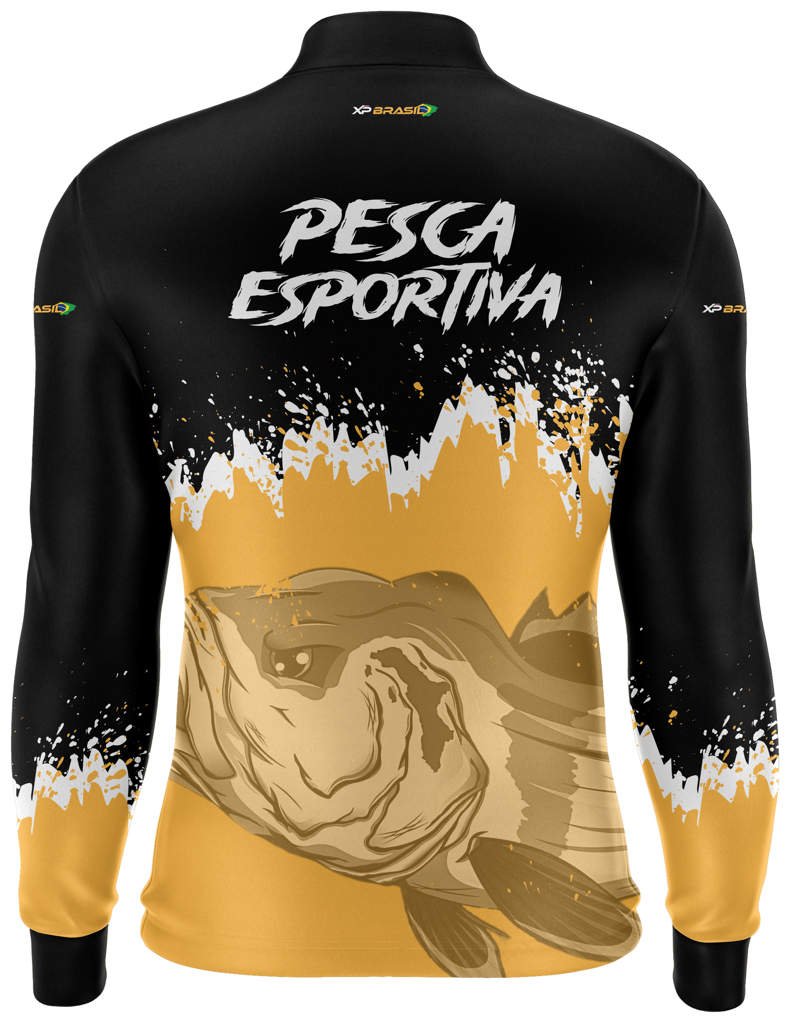 Camiseta Masculina Manga Longa XP BRASIL - PESCA 007