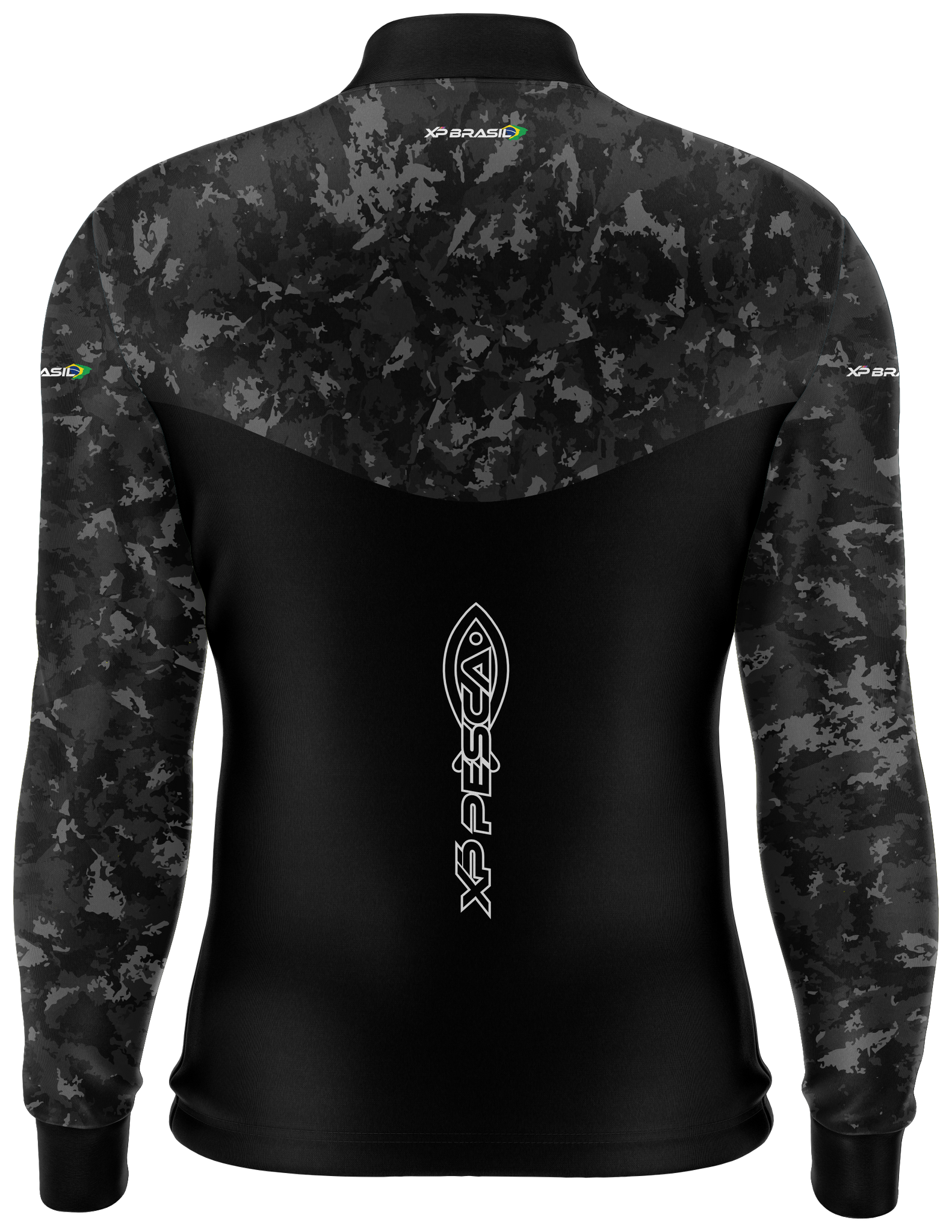 Camiseta Masculina Manga Longa XP BRASIL - PESCA 010